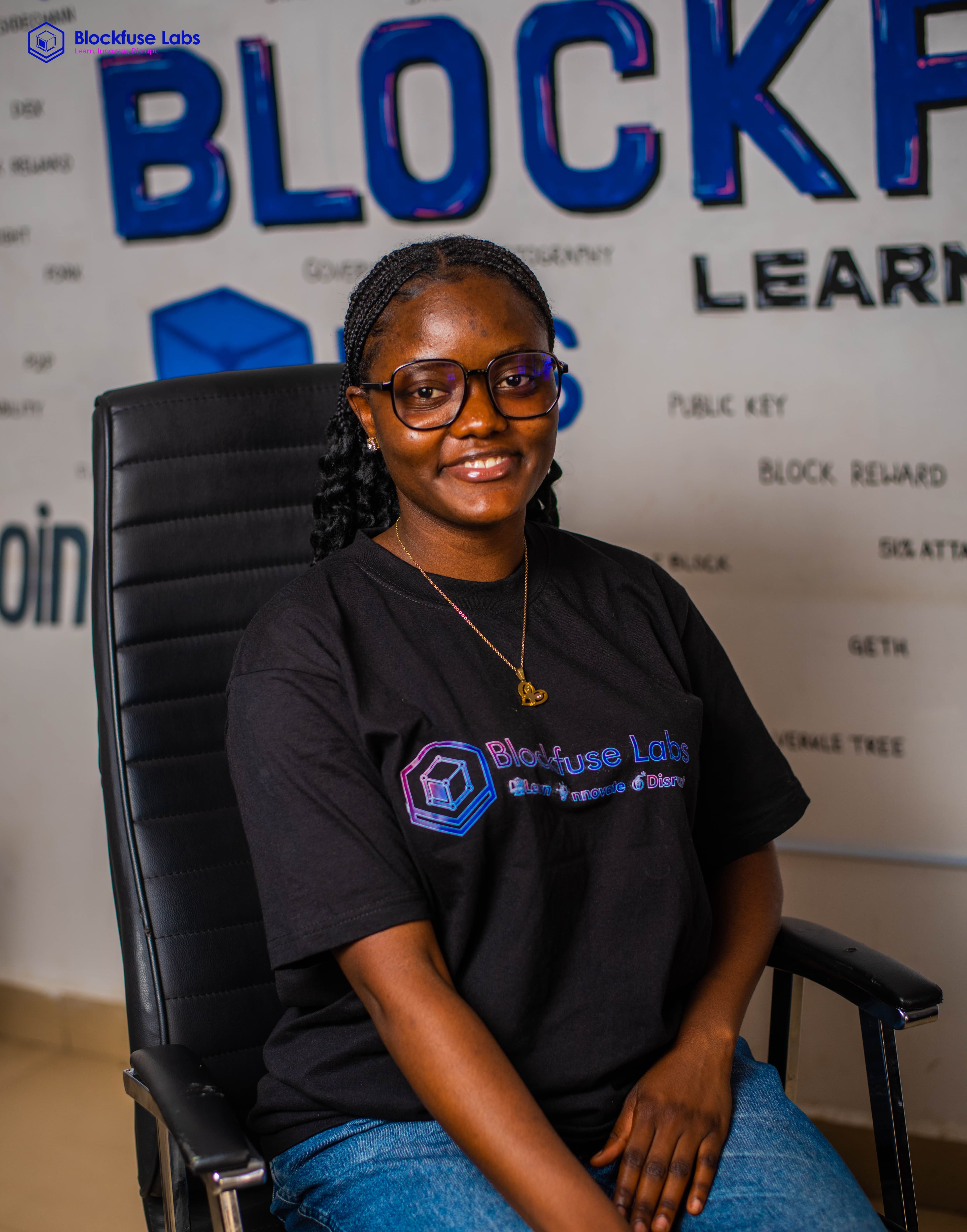 Deborah at Blockfuse Academy